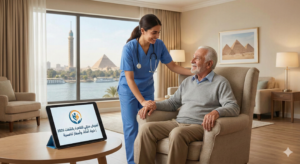 تمريض منزلي للقاهرة بالشفت 