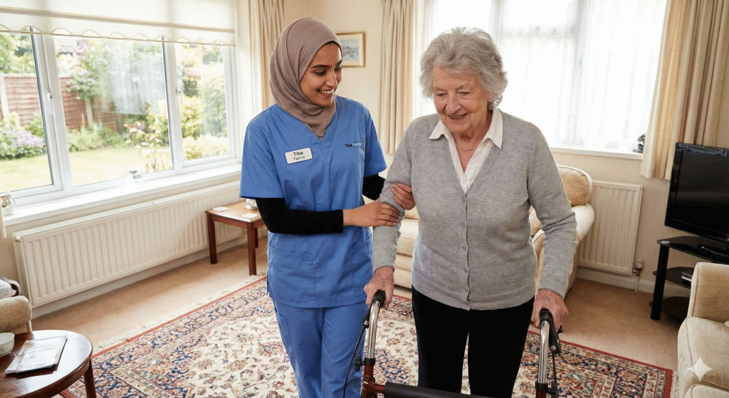 تمريض كبار السن في المنزل