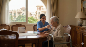 جليسة مسنين في مصر الجديدة