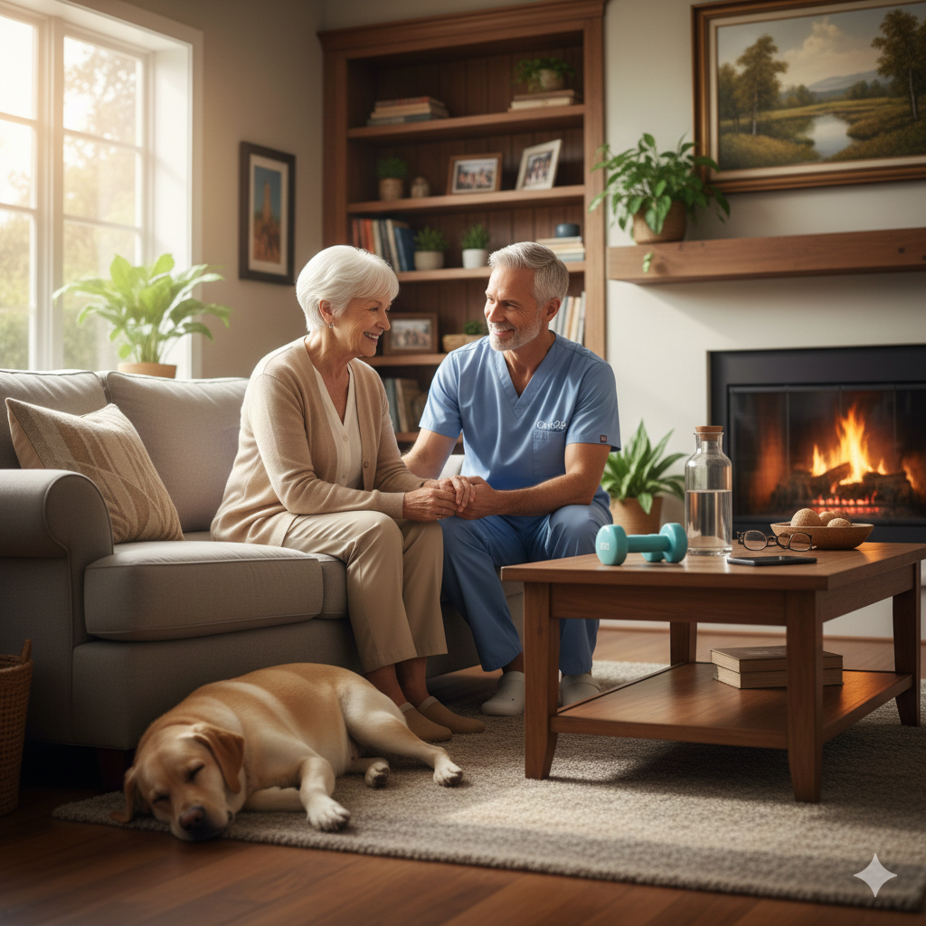 تمريض مرضى الحالات الحرجة في المنزل