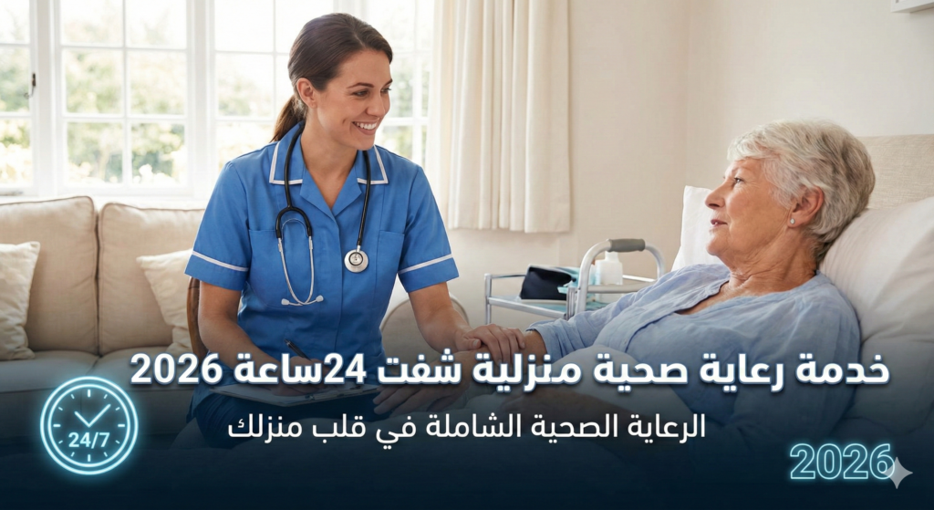 خدمة رعاية صحية منزلية شفت 24 ساعة