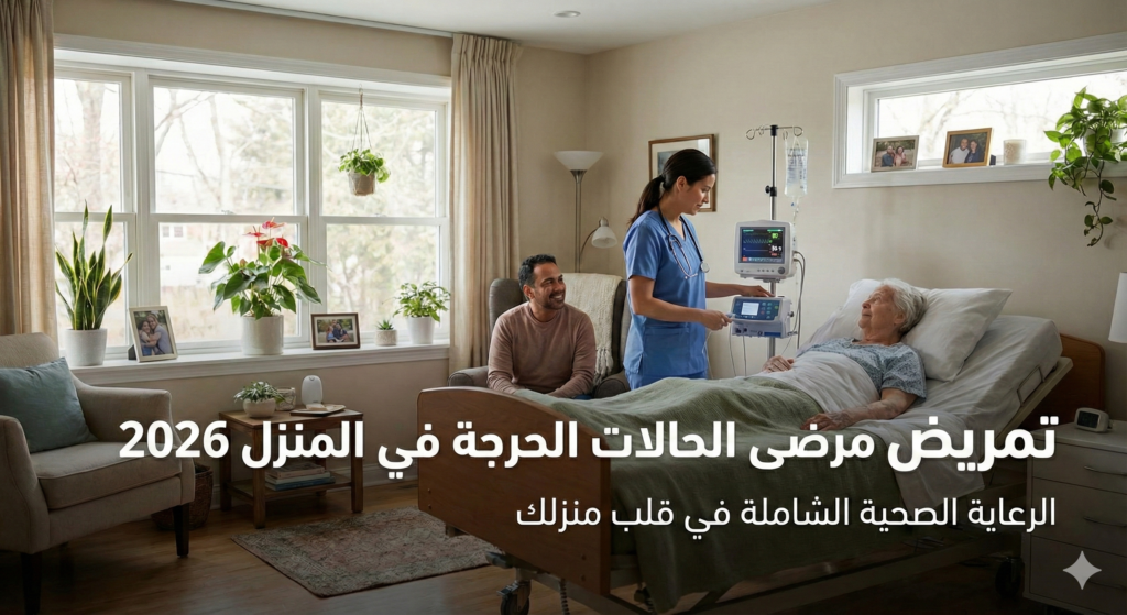 مكتب رعاية الحالات الحرجة بالمنزل 