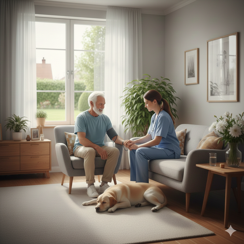 رعاية مريض زهايمر في المنزل