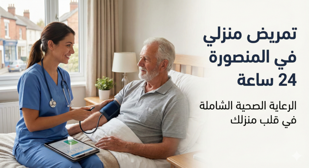 تمريض منزلي في المنصورة 24 ساعة