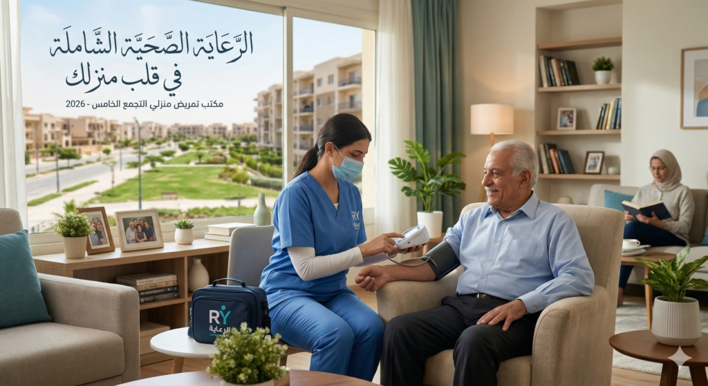 مكتب تمريض منزلي في التجمع الخامس