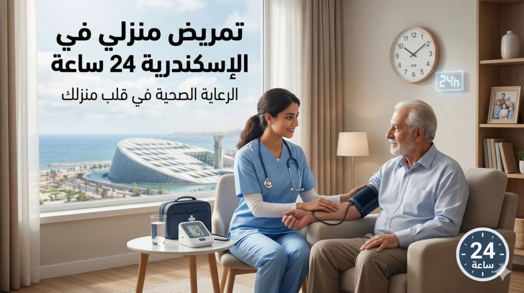 تمريض مرضى الشلل بالإسكندرية 24 ساعة