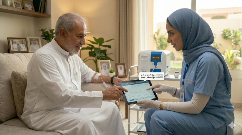 العناية بمرضى الغسيل الكلوي في المنزل