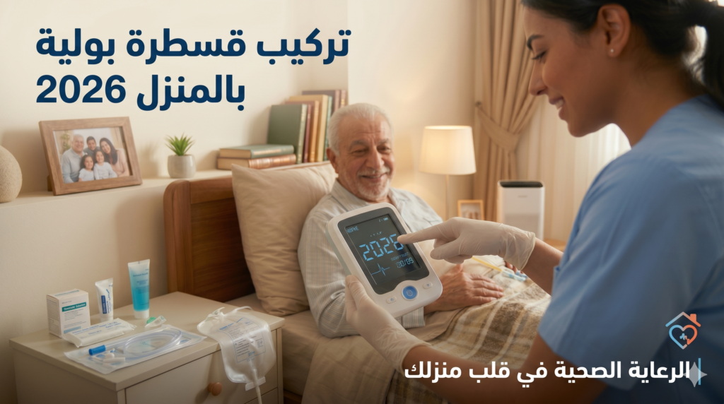   تركيب قسطرة بولية بالمنزل