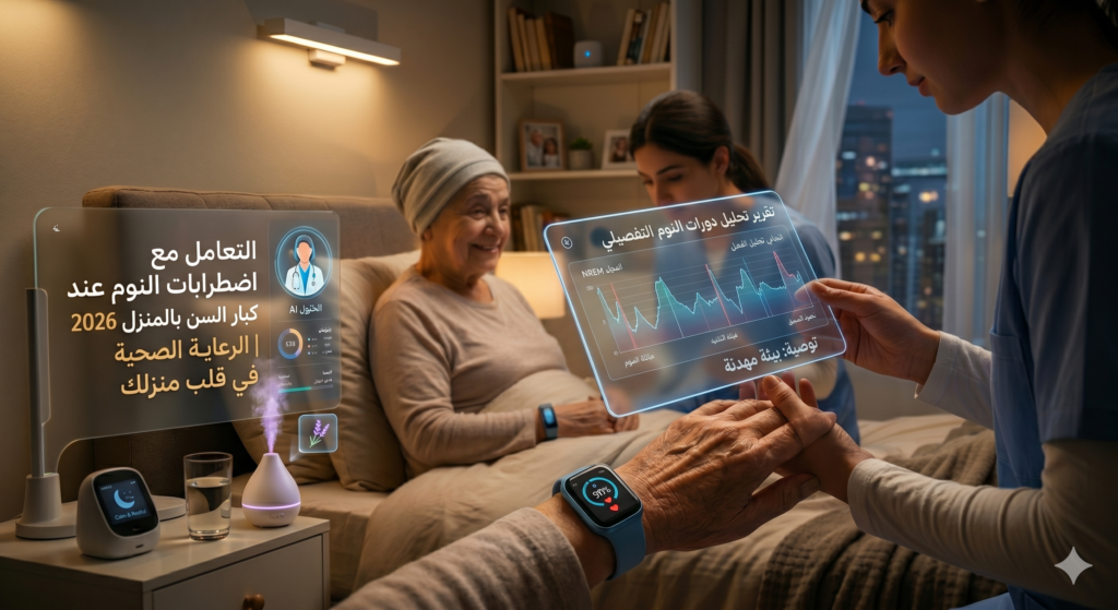 اضطرابات النوم عند كبار السن بالمنزل