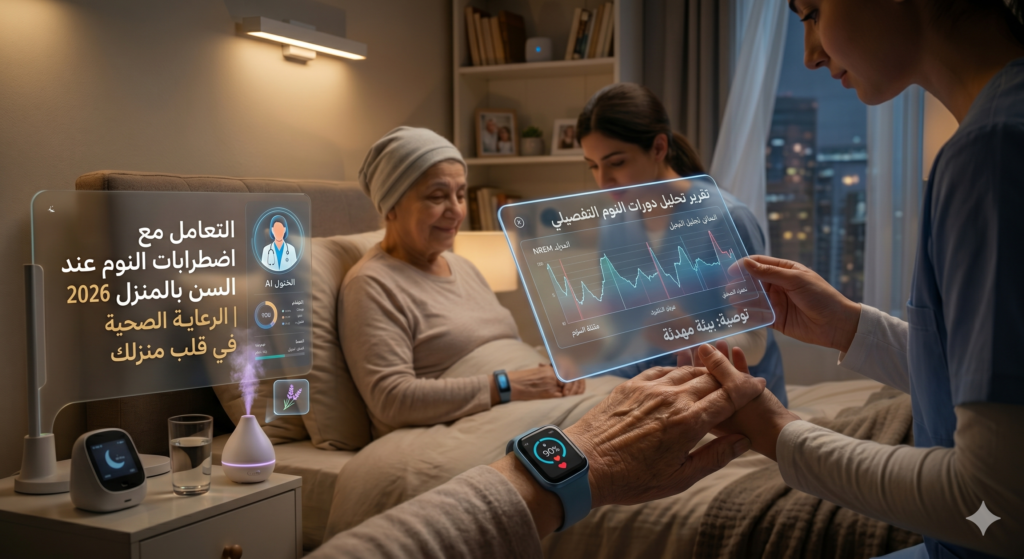 اضطرابات النوم عند كبار السن بالمنزل