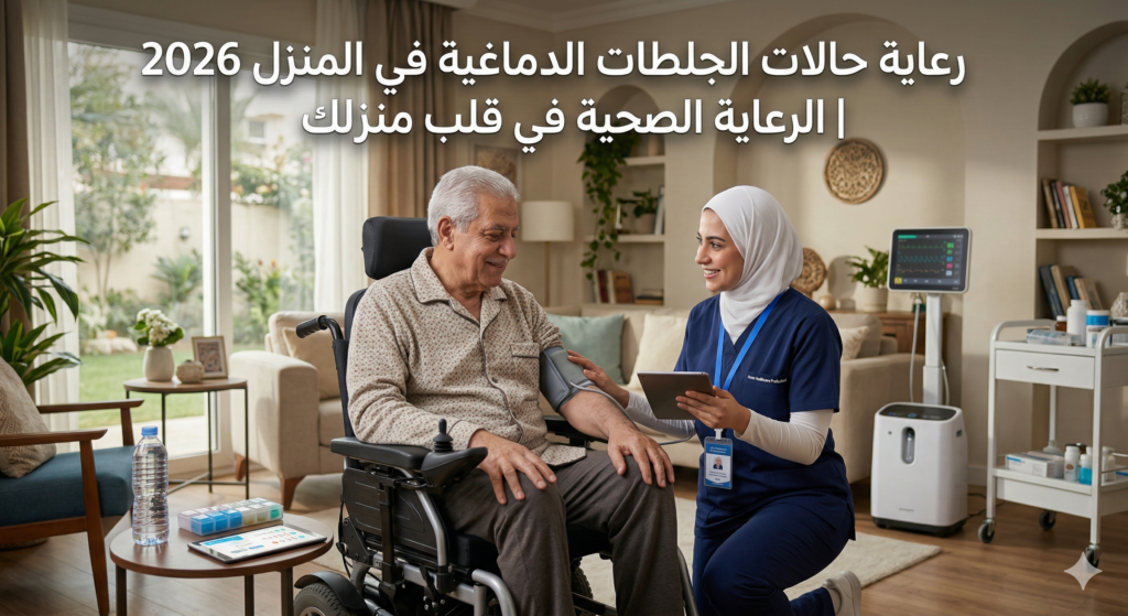 رعاية حالات الجلطات الدماغية في المنزل