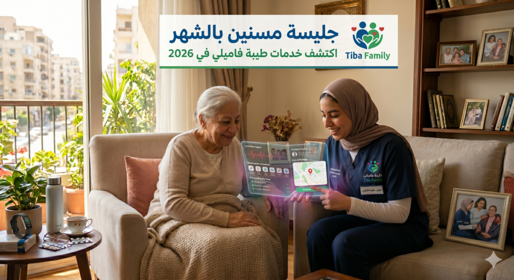 جليسه مسنين بالشهر 