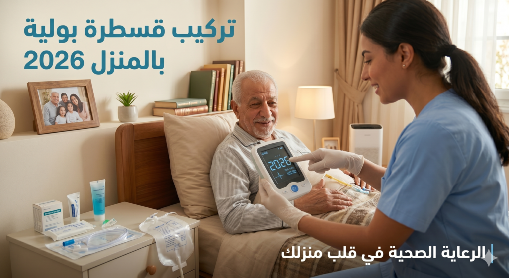   تركيب قسطرة بولية بالمنزل