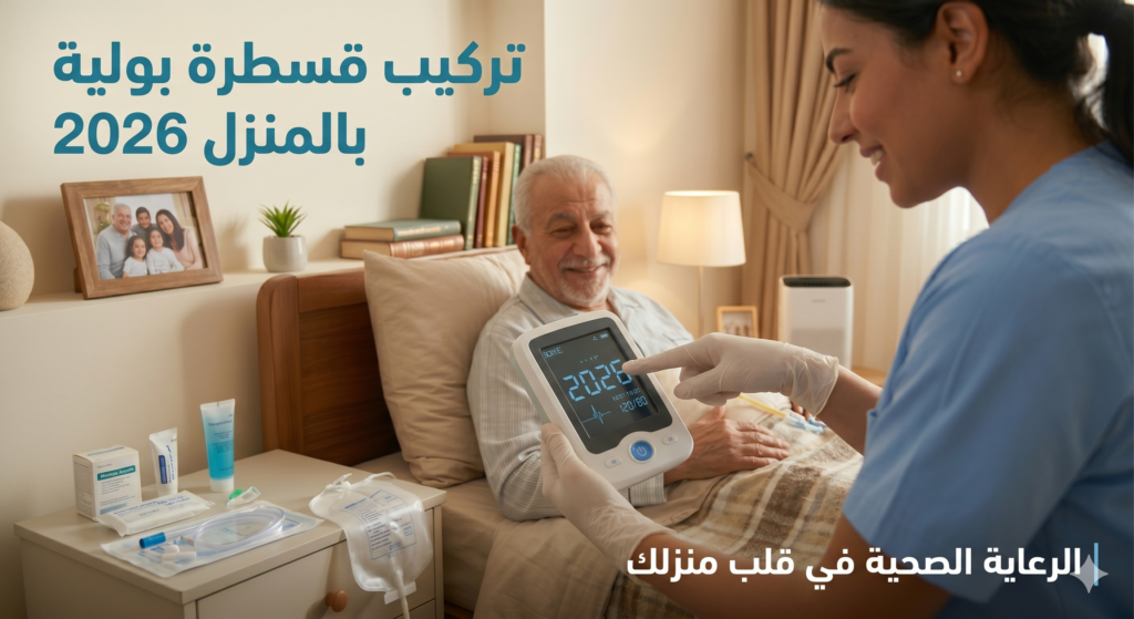   تركيب قسطرة بولية بالمنزل