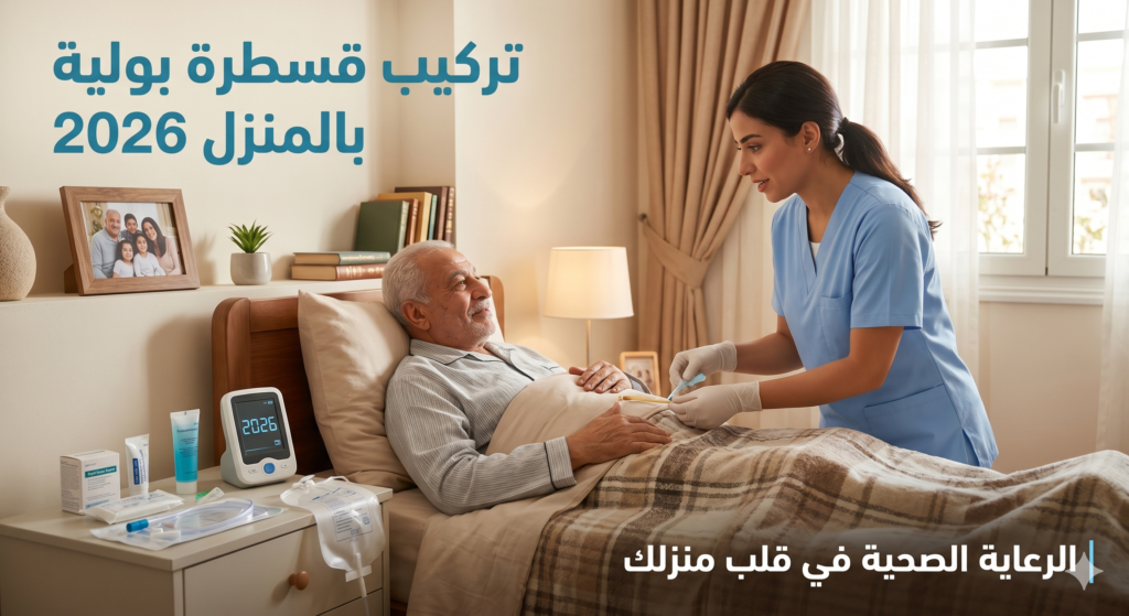   تركيب قسطرة بولية بالمنزل