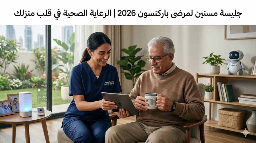 جليسة مسنين لمرضى باركنسون