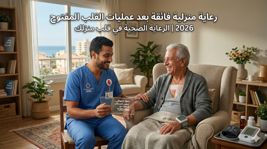 ممرض منزلي بعد عمليات القلب المفتوح 