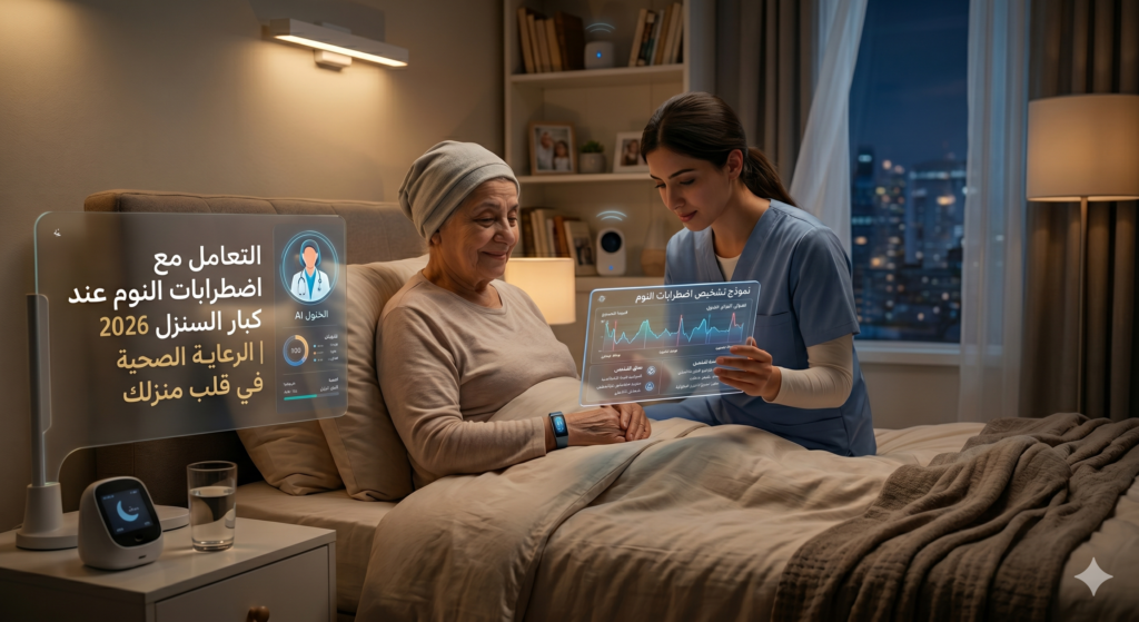 اضطرابات النوم عند كبار السن بالمنزل