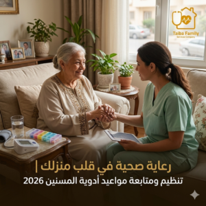 تنظيم ومتابعة مواعيد أدوية المسنين 